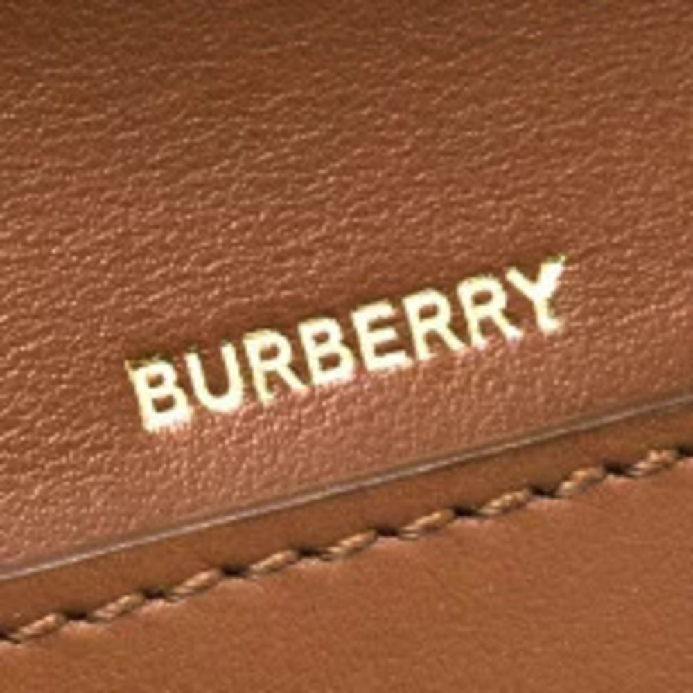 Burberry Lila LS Archive fold Tri Tan Check EV Beige Brown Wallet Tan Brown